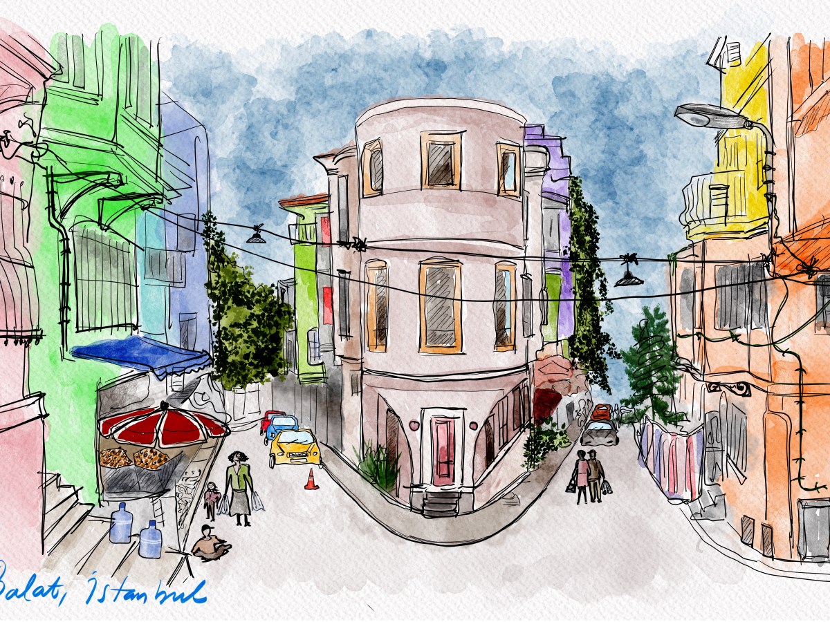 Urban Sketching (Kent Eskizleri)&nbsp;Maceram